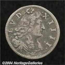 Louis XIV 2 Sols 1676A