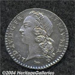 Louis XV. 1/20 Ecu au bandeau (6 sols) 1740A,