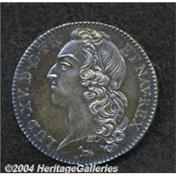 Louis XV. 1/2 Ecu au bandeau 1741A,