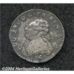 Louis XVI. 1/20 Ecu (6 sols) 1782A,