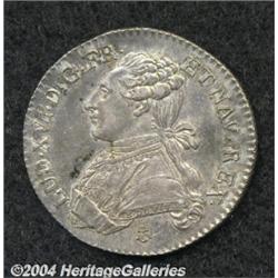 Louis XVI. 1/5 Ecu (24 Sols) 1788H,