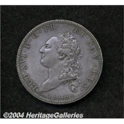 Louis XVI 1786 Pattern Ecu de Calonne 1786,