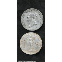 Louis XVI Pattern Trial Strikes 1791,