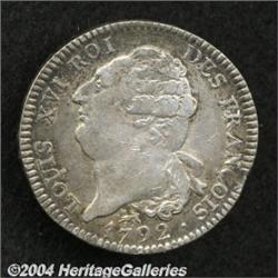 Ecu of Six Livres 1792-A,