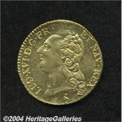 Louis XVI gold Louis D'Or 1785-A,
