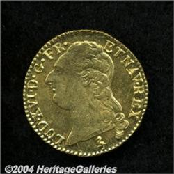 Louis XVI gold Louis D'Or 1786-A,