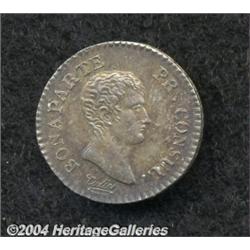 Bonaparte, Premier Consul Quart Franc (1/4 Franc) AN 12A (1803-4),