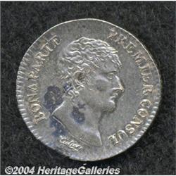 Bonaparte, Premier Consul. Demi Franc (1/2 Franc) AN 12A (1803-04),