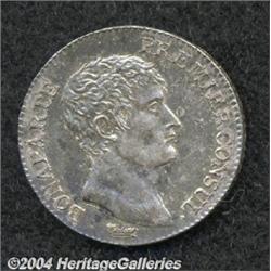 Bonaparte, Premier Consul. 1 Franc AN 12A (1803-04),