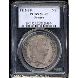 Napoleon Empereur 5 Francs 1812-BB,