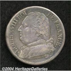 5 Francs 1815-I First Restoration,