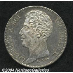 Charles X Silver Mint Visit Medal 1825,