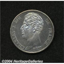 Charles X Silver Mint Visit Medal 1827,