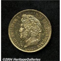 Louis Philippe I gold 40 Francs 1831-A,