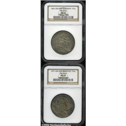 Prussia. Pair of Talers,