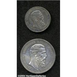 Prussia. Lot of Two Coins,