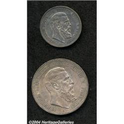 Prussia. Lot of Two Coins,