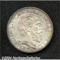 Reuss-Obergreiz. Taler 1868,