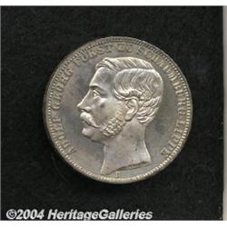 Schaumberg-Lippe. Adolf Georg Taler 1865-B,