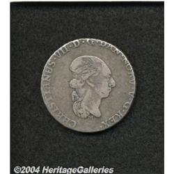 Schleswig-Holstein. Christian VII Speciedaler 1789MF,