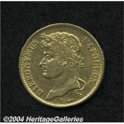 Westphalia. Hieronymous Napoleon gold 20 Franken 1808C,
