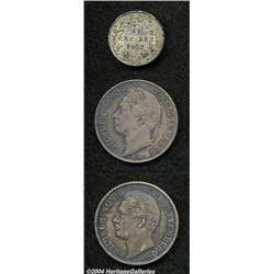 Wurttemberg. Lot of Three Coins,