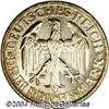 Image 2 : Weimar Republic. Dinkelsbuhl 3 Mark 1928-D,