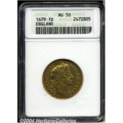 Charles II gold Guinea 1679,