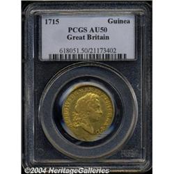 George I gold Guinea 1715,