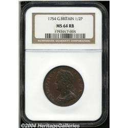 George II Halfpenny 1754,