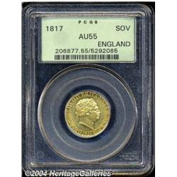 George III gold Sovereign 1817,