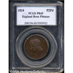 George IV Pattern 2 Pounds 1824,