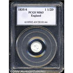 William IV 1 1/2 Pence 1835/4,