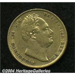 William IV gold Sovereign 1832,