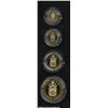 Image 2 : 1989 Four-piece Gold Proof Set consisting of:
