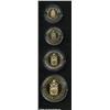 Image 2 : 1989 Four-piece Gold Proof Set consisting of: