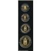 Image 2 : 1989 Four-piece Gold Proof Set consisting of: