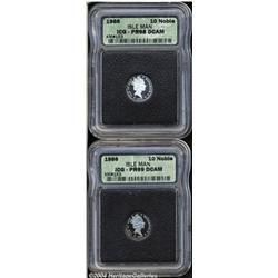 Elizabeth II platinum 1/10 Noble 1986,