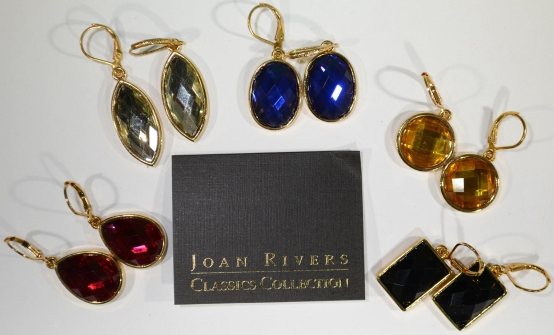 QVC JEWELRY LOT JOAN RIVERS EARRING