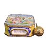 Image 3 : Chinese Eight Immortals Hand Painted Gilt Gold Copper Enamel Snuff Bottle