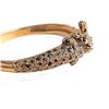 Image 3 : Run Wild Cheetah Open Hinged Bangle Bracelet