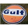 Image 1 : Vintage Gulf Sign, DS, 72"x67"