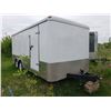 Image 2 : 16’ Enclosed Trailer, Tandem Axles Side Dr