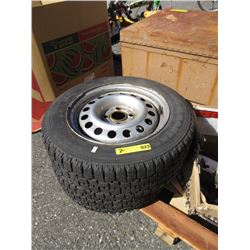 Pair Toyo 195/60R14 M&S Tires