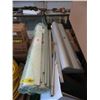 Image 1 : 2 Portable & Retractible Blank Retail Signs