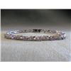 Image 1 : Ladies Amethyst & Diamond Bracelet