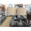 Image 1 : Pair of 30" Table Lamps with Shades