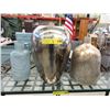 Image 1 : 1 Metal & 2 Glass Display Vases