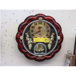 12" Diameter Wall Clock - Keeping Time