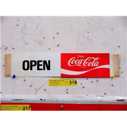 Coca-Cola  Open-Close  Door Sign